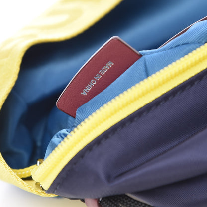 Burberry Nylon Color Block Logo Medium Bum Bag Blue 7 of 8