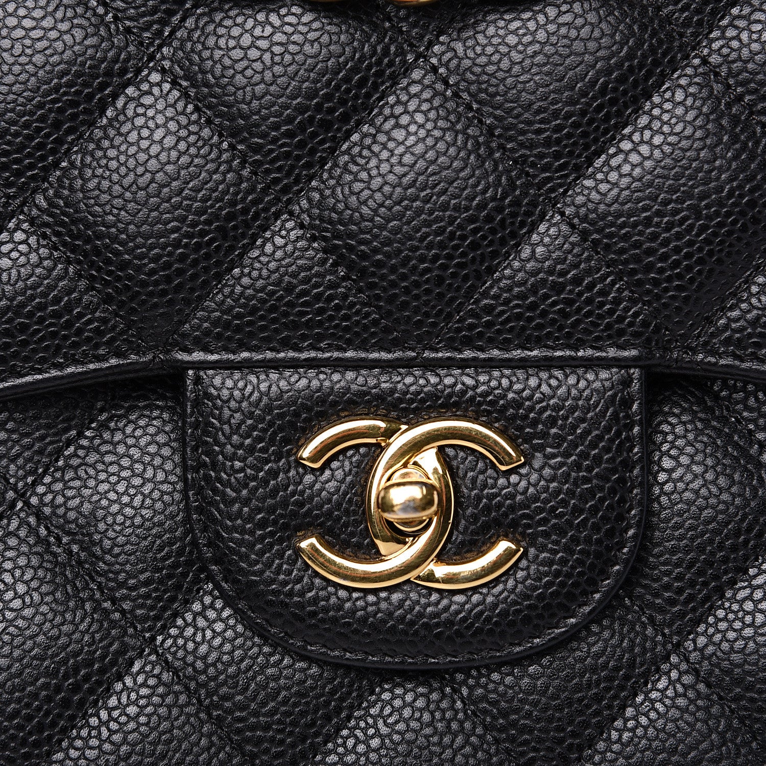 Chanel Caviar Quilted Jumbo Double Flap Black 7 of 13