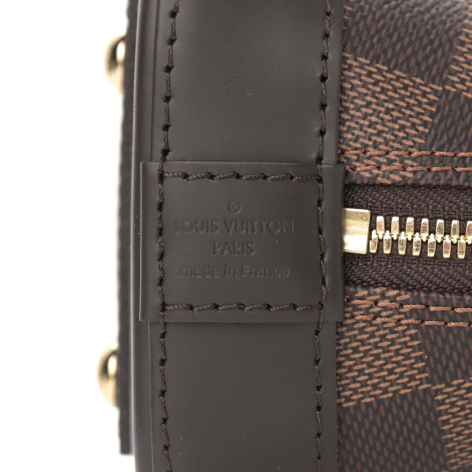 Louis Vuitton Damier Ebene Alma BB 8 of 8