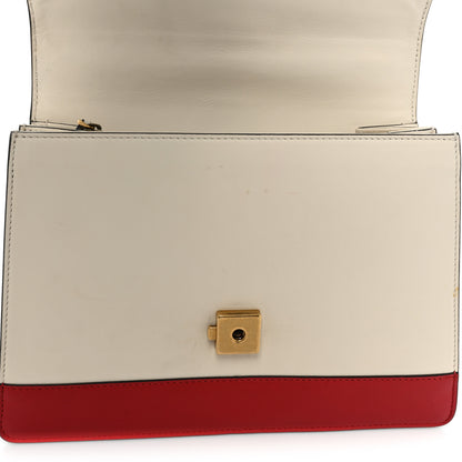 Gucci Calfskin Bamboo Web Medium Dionysus Top Handle Bag White Blue Hibiscus Red 12 of 18