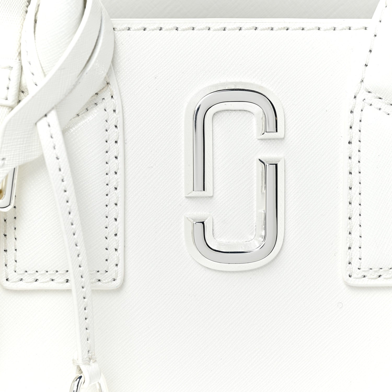 Marc Jacobs Saffiano Little Big Shot Tote White 8 of 10