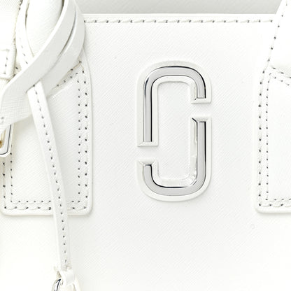 Marc Jacobs Saffiano Little Big Shot Tote White 8 of 10