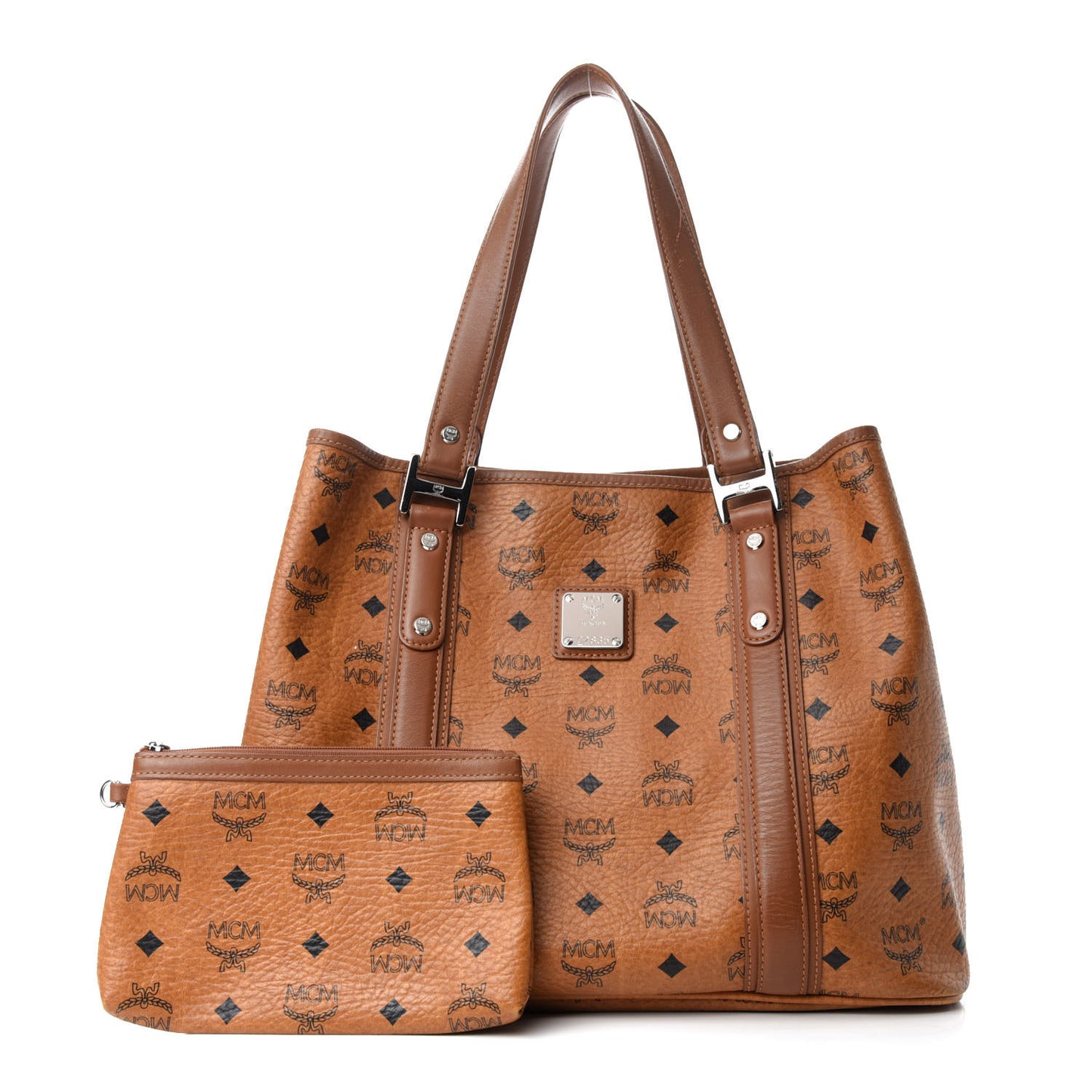 Visetos Shopping Tote Cognac