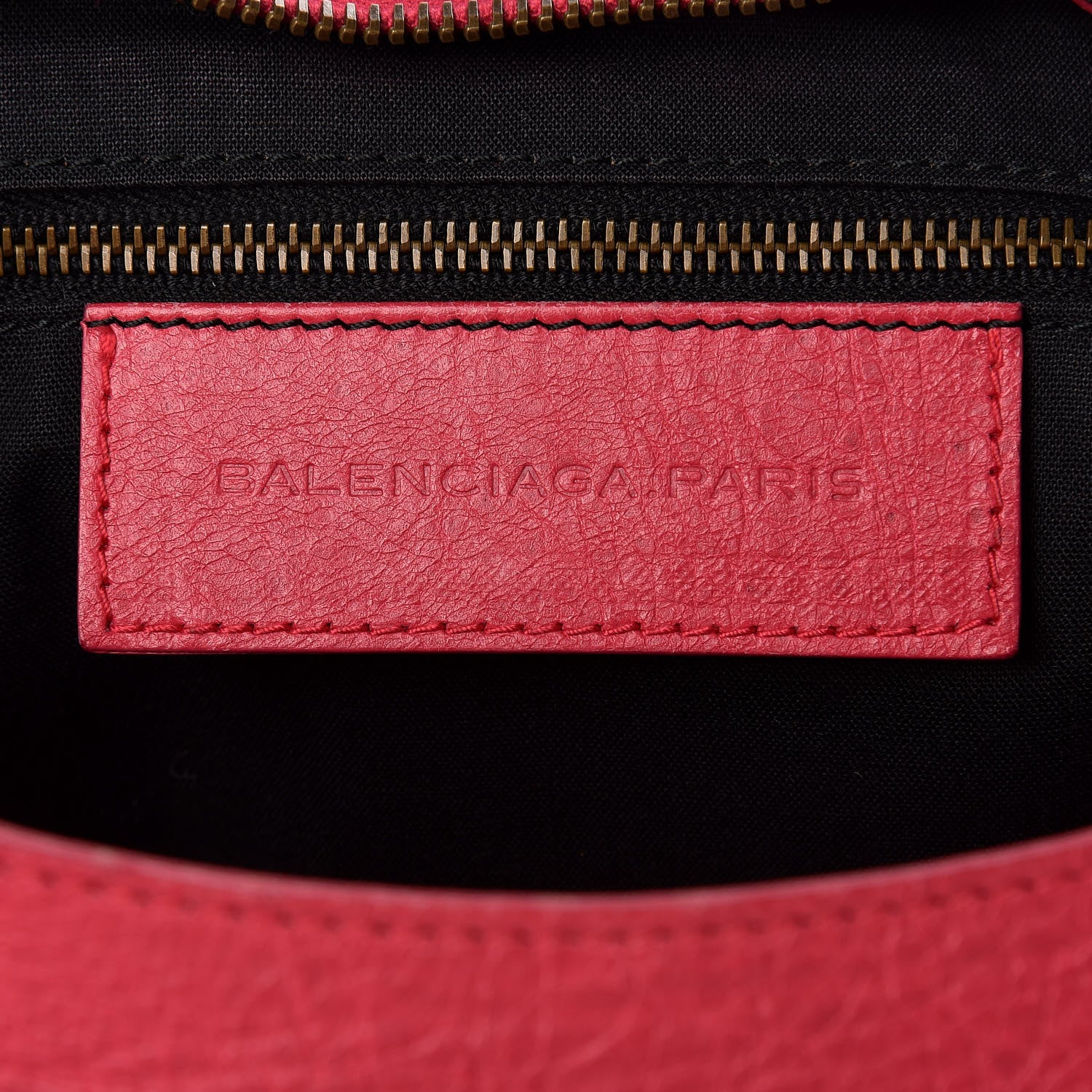Balenciaga Agneau Classic Hardware Part Time Rose Thulian 9 of 10