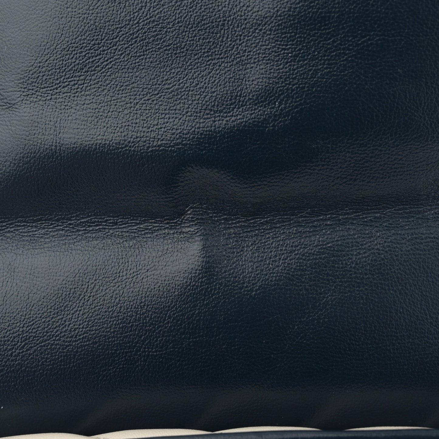 Vintage Effect Calfskin Matelasse Diagonal Small Torchon GG Marmont Shoulder Bag Mystic White Blue Agata
