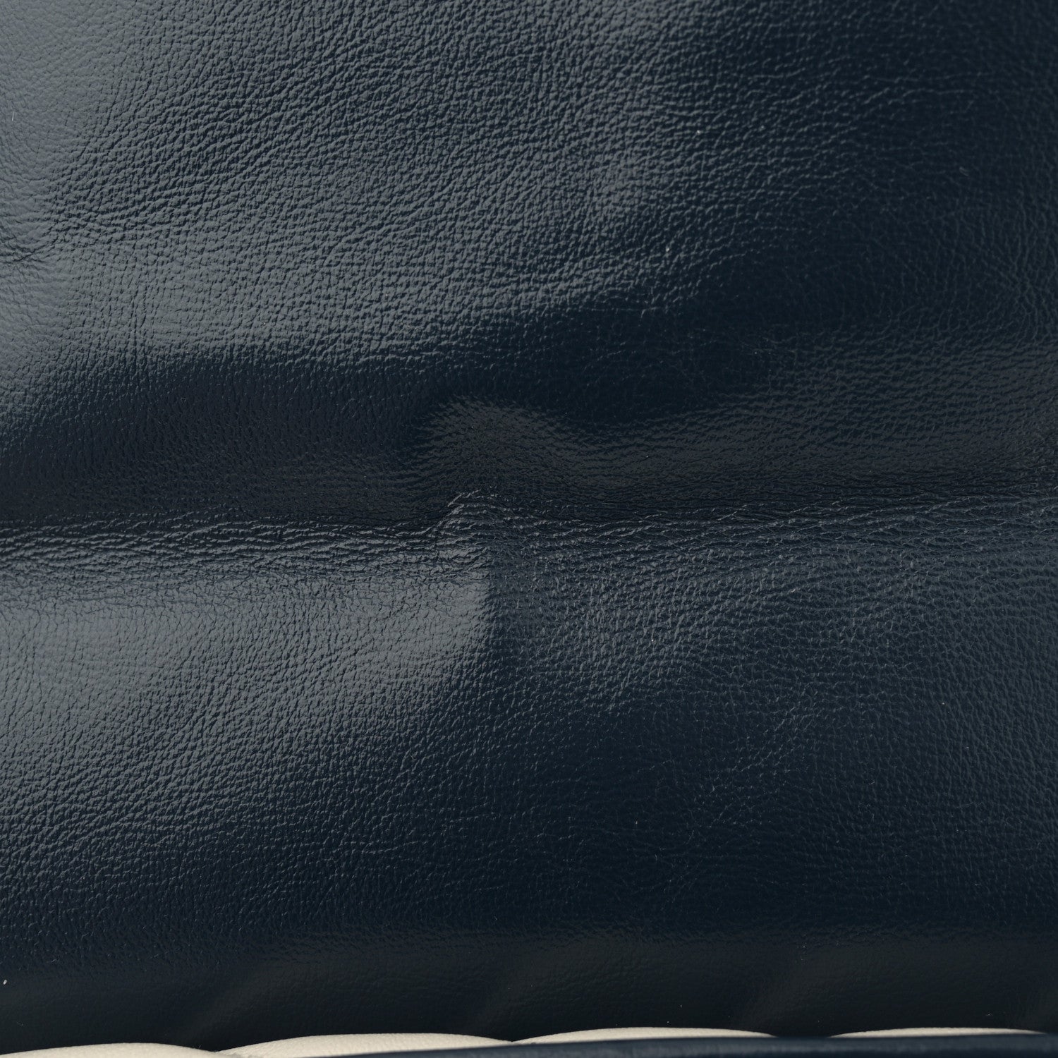 Gucci Vintage Effect Calfskin Matelasse Diagonal Small Torchon GG Marmont Shoulder Bag Mystic White Blue Agata 12 of 13