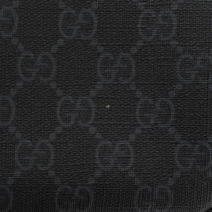 Gucci GG Supreme Monogram Appia Calfskin Web Small Camera Messenger Bag Black Grey 12 of 12