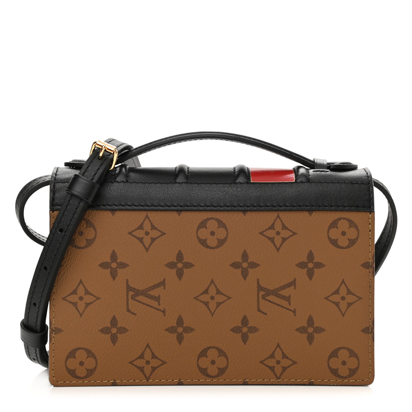 Reverse Monogram Book Chain Wallet