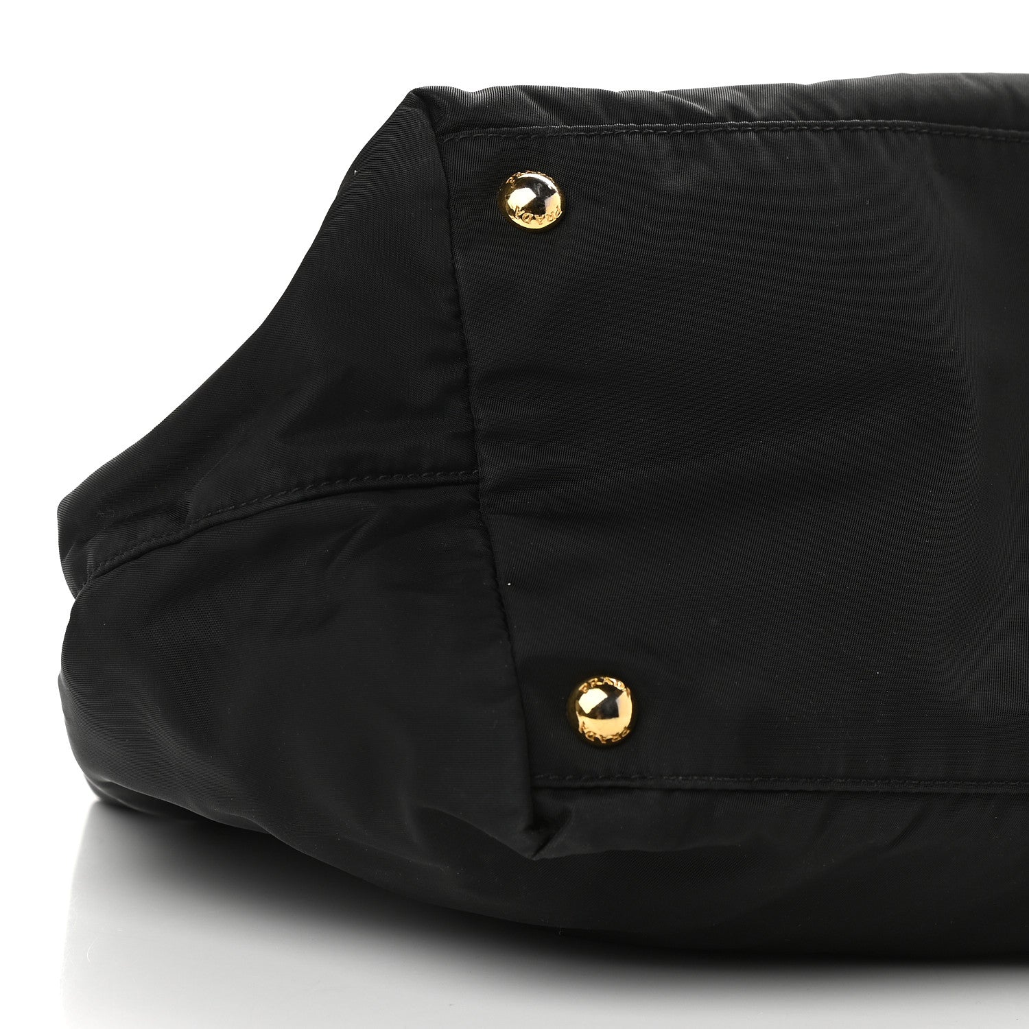 Prada Nylon Tessuto Fiocco Bow Tote Black 7 of 9