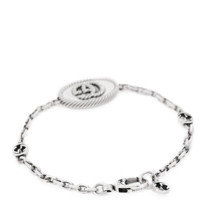 Gucci Sterling Silver Torchon Double G Bracelet 2 of 4