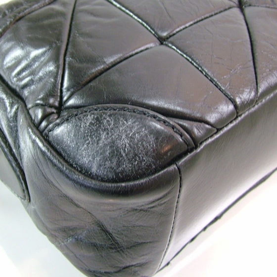 Marc Jacobs Leather Patchwork Raquel Black 6 of 10