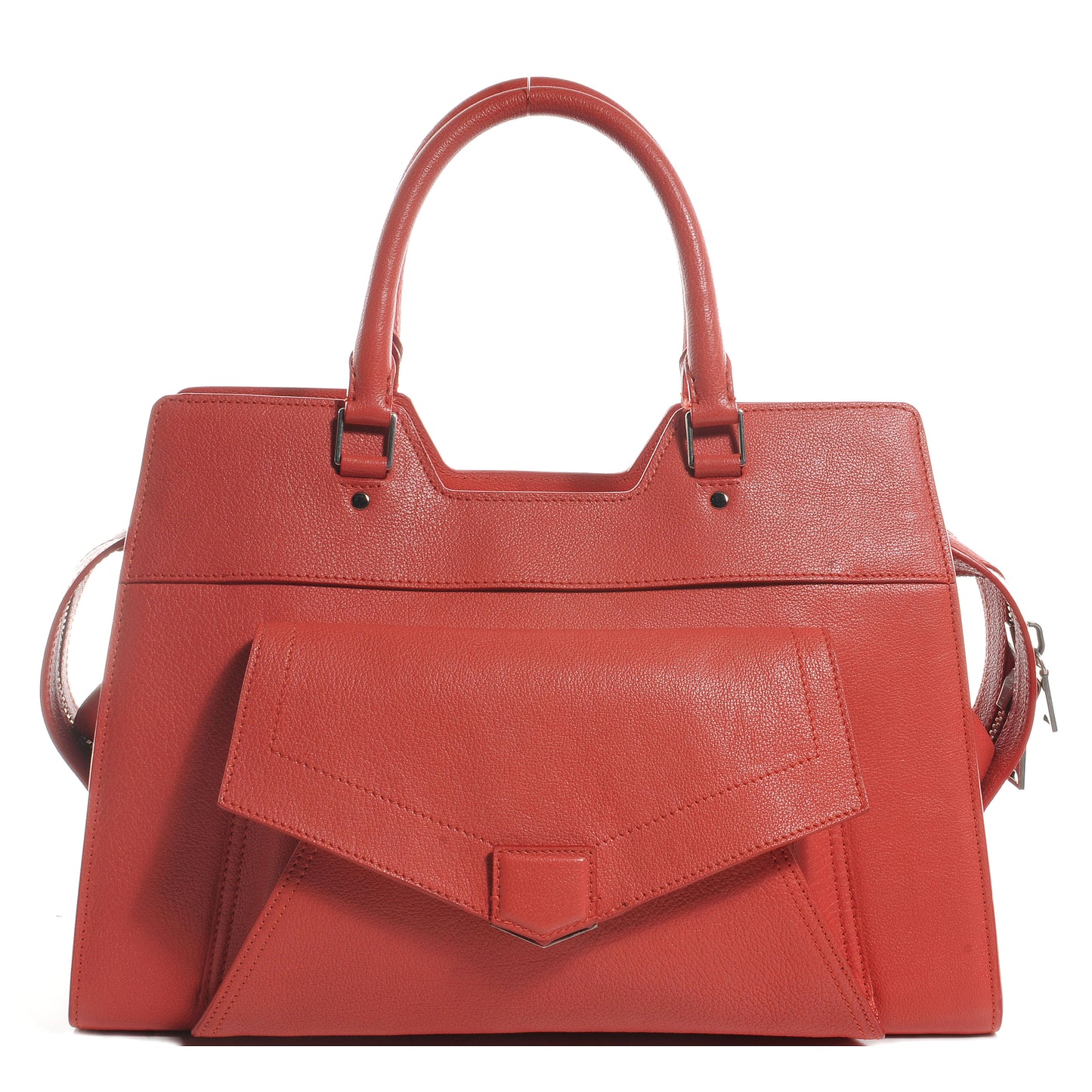 Leather PS13 Small Satchel Poppy Red