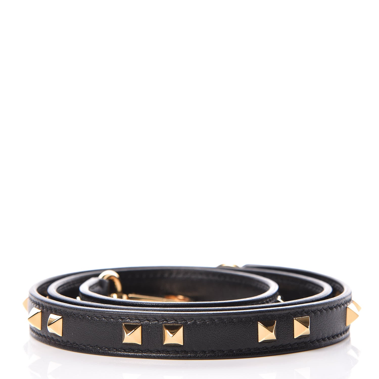 Hermes Swift 16mm Mini Dog Carres Bag Strap Black 2 of 5