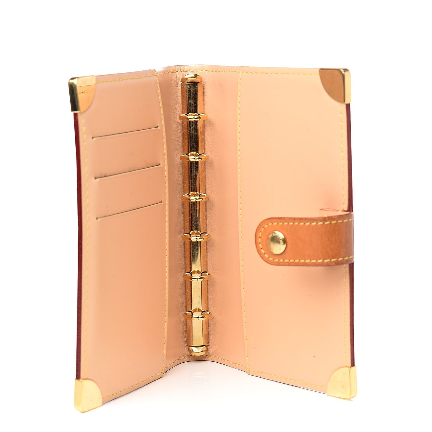 Monogram Multicolor Small Ring Agenda Cover White