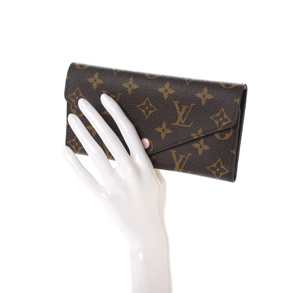 Louis Vuitton Monogram Josephine Wallet Rose Ballerine 2 of 12