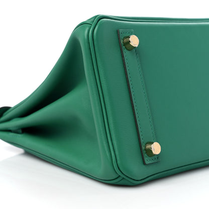 Hermes Swift Birkin 25 Vert Vertigo 8 of 10