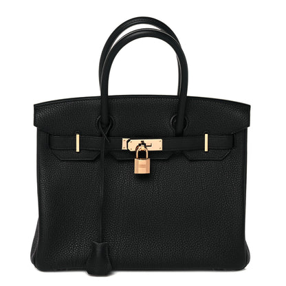 Hermes Togo Birkin 30 Black 1 of 12