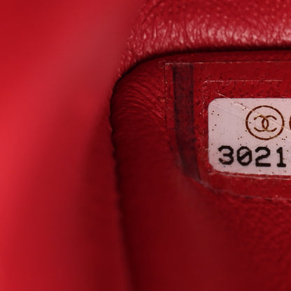 Chanel Aged Calfskin Quilted 2.55 Reissue Mini Flap Red 7 of 11