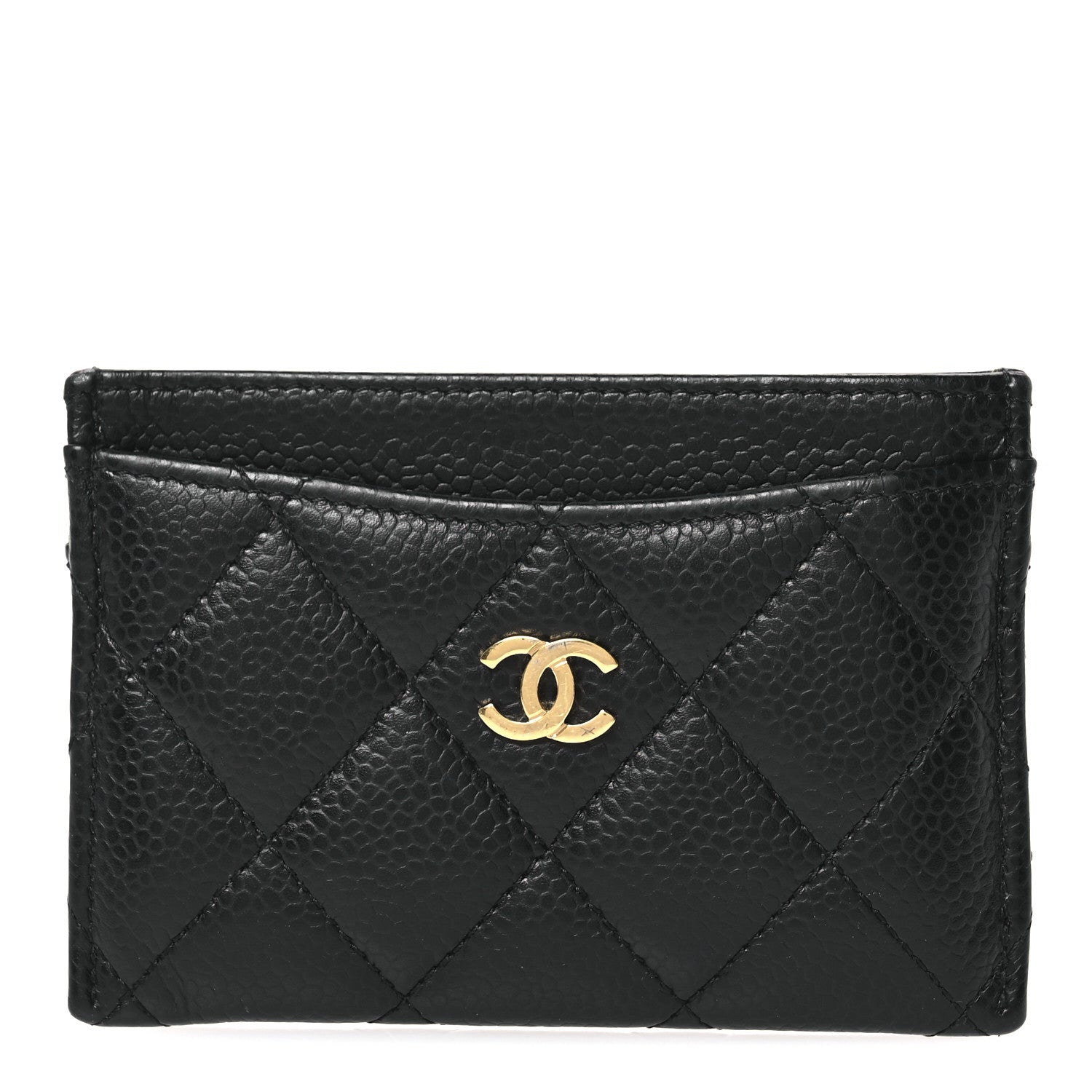 Chanel Caviar Quilted Card Holder Black 1 of 8