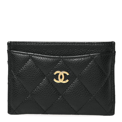 Chanel Caviar Quilted Card Holder Black 1 of 8