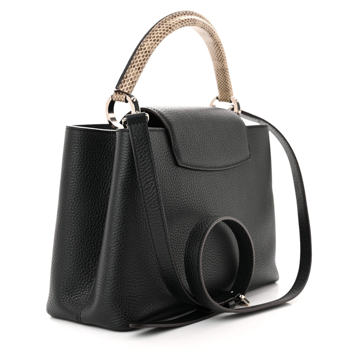 Taurillon Ayers Capucines PM Black