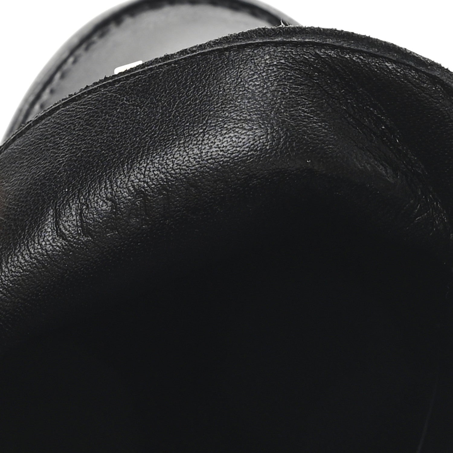 Hermes Calfskin Womens Destin Loafers 36 Black 9 of 10