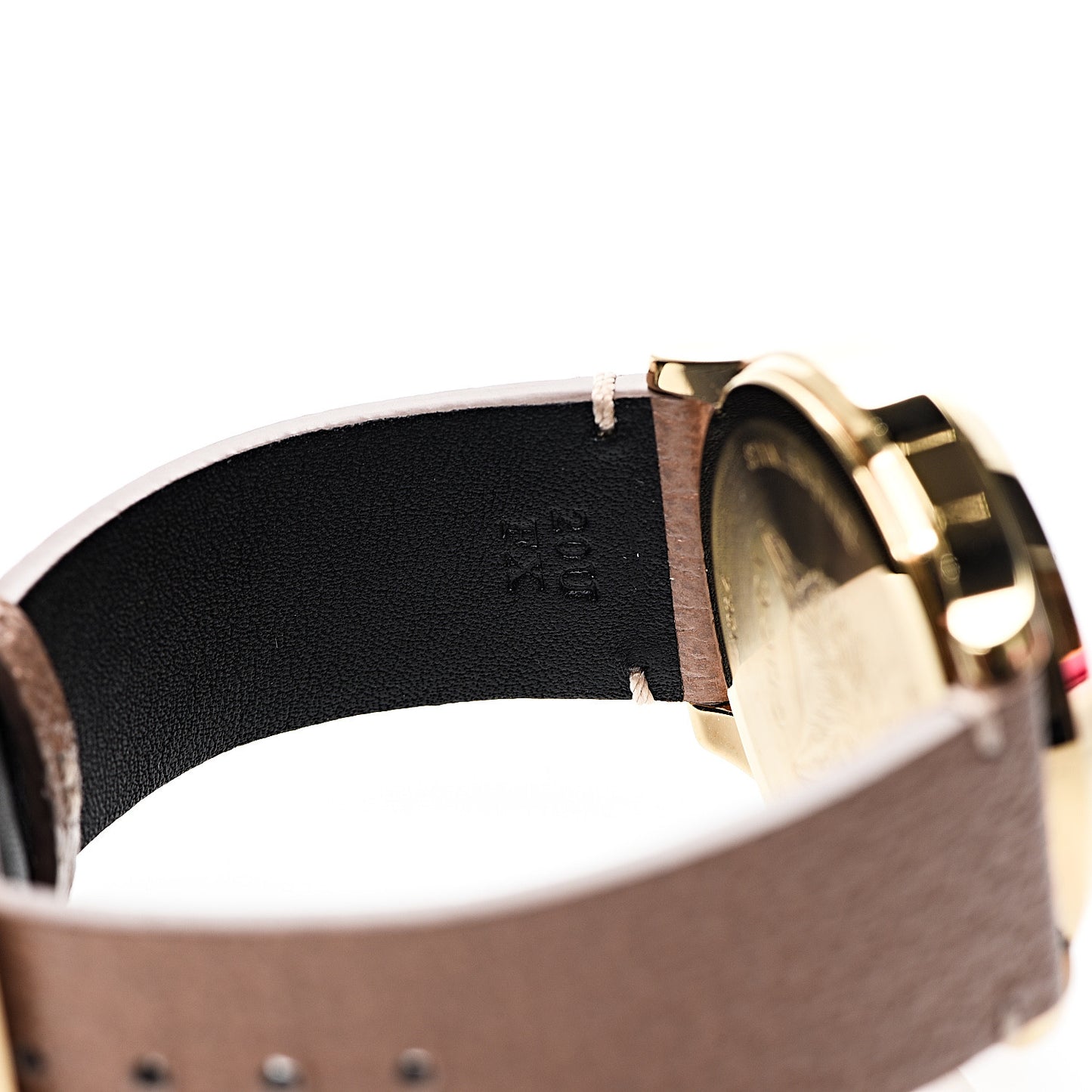 Stainless Steel Calfskin 38mm G-Timeless Moth Quartz Watch Brown
