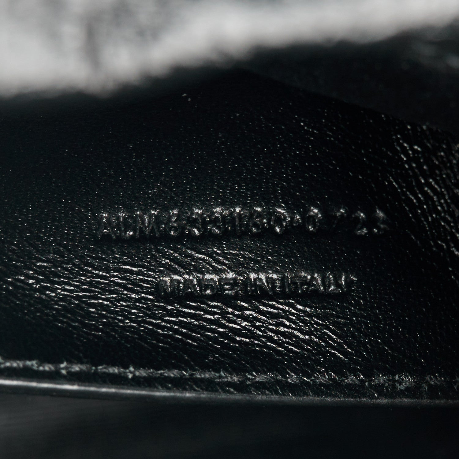 Saint Laurent Crinkled Calfskin Matelasse Monogram Baby Niki Chain Satchel Black 8 of 11