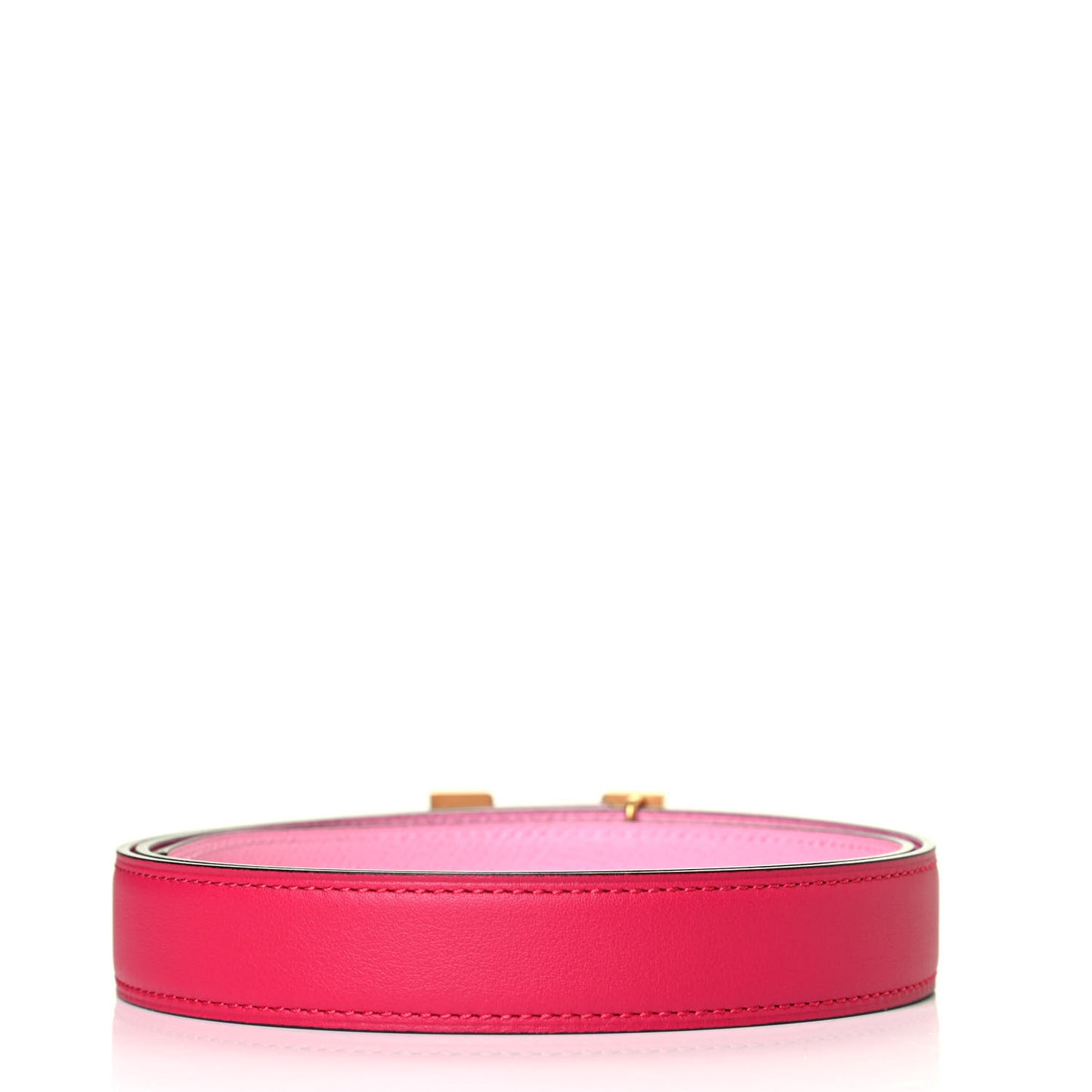 Swift Epsom 24mm Mini Constance Guilloche H Belt 80 Framboise 5P Pink