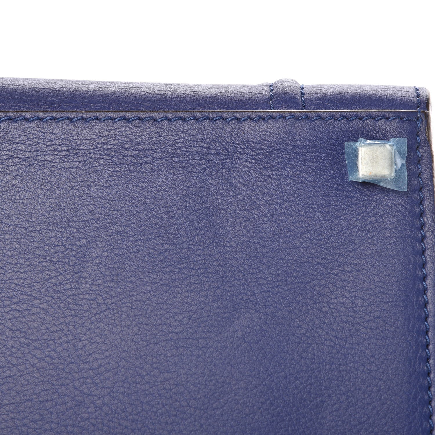 Celine Supple Calfskin Medium Phantom Luggage Indigo 17 of 20