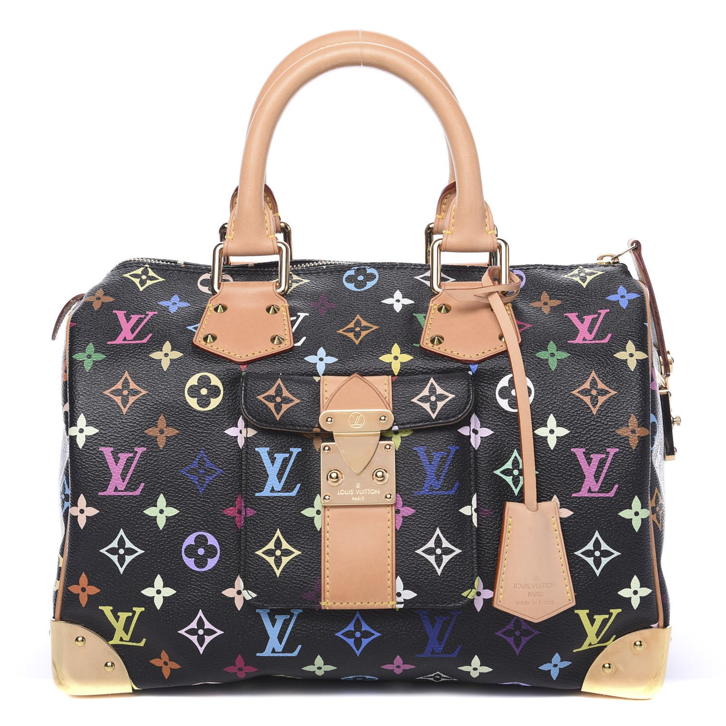 Monogram Multicolor Speedy 30 Black