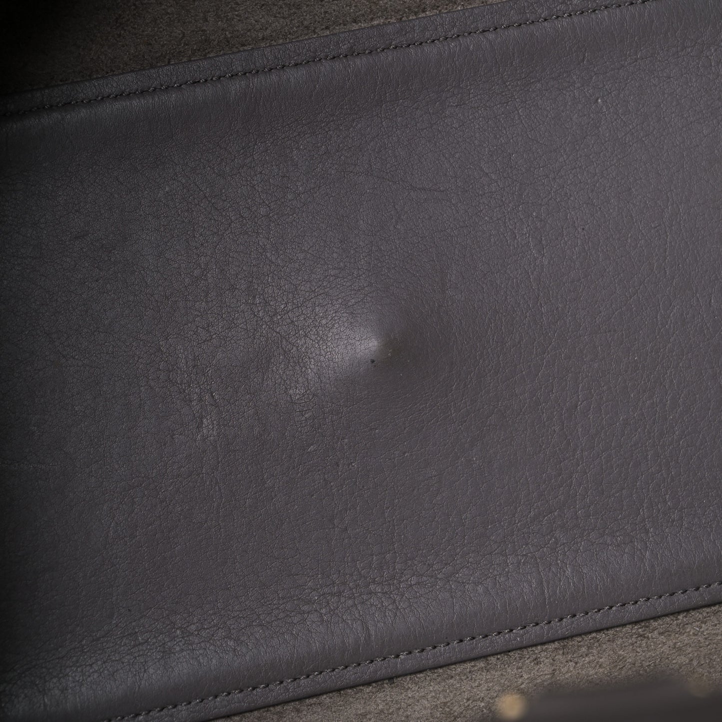 Smooth Calfskin Small Cabas Monogram Fog