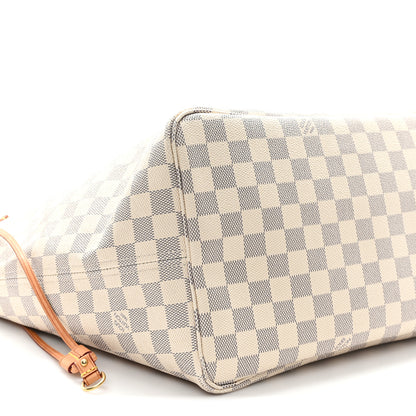 Louis Vuitton Damier Azur Neo Neverfull GM Rose Ballerine 10 of 11