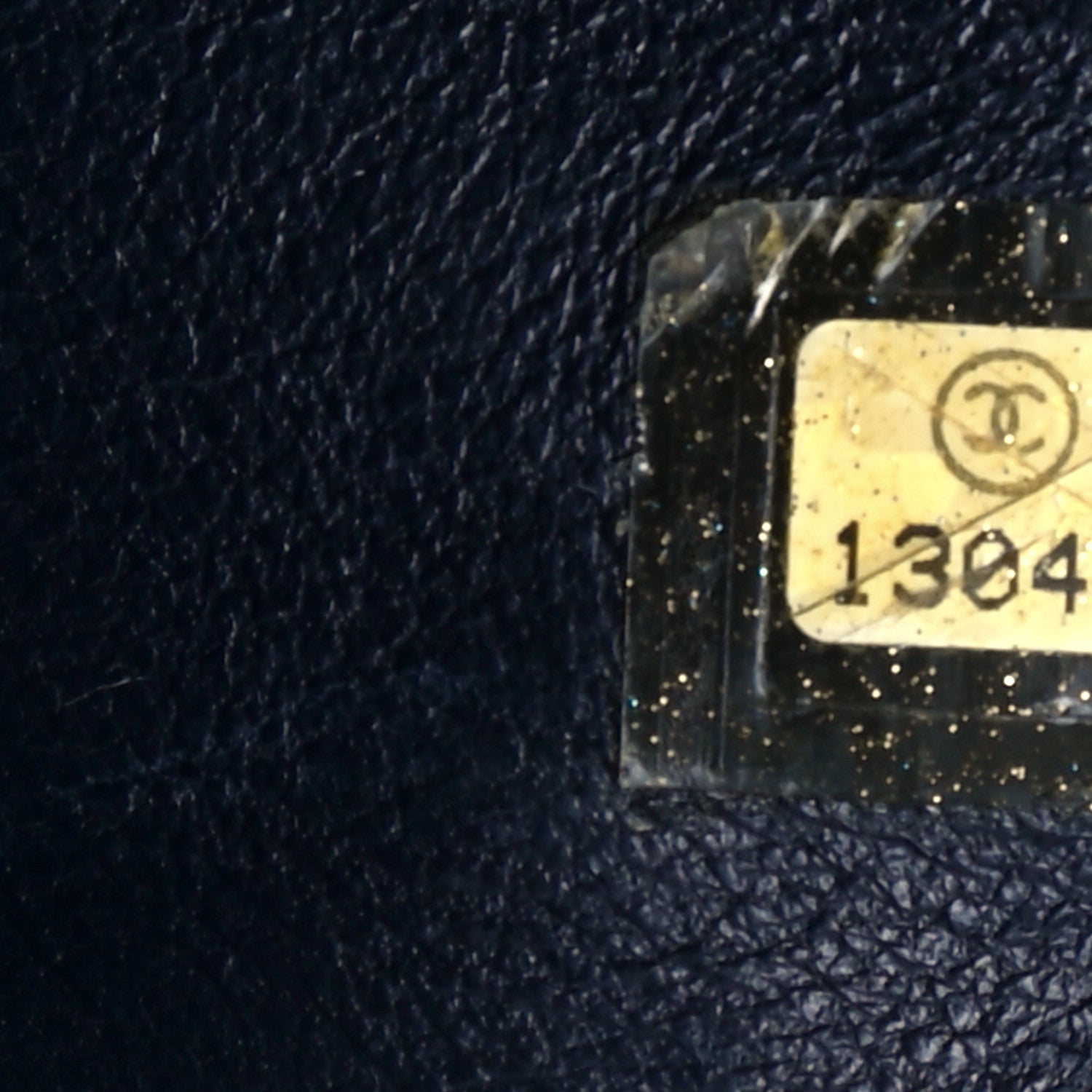 Chanel Caviar Quilted Jumbo Single Flap Navy 7 of 12