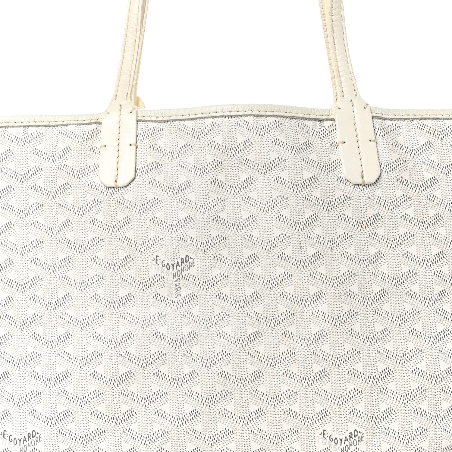 Goyard Goyardine Saint Louis PM White 9 of 13