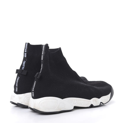 Christian Dior Technical Canvas Fusion High Top Sneakers Black 37.5 4 of 10