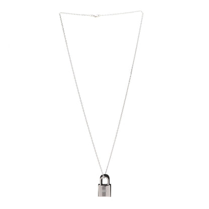 Hermes Swift O'Kelly Pendant Necklace Black 3 of 8