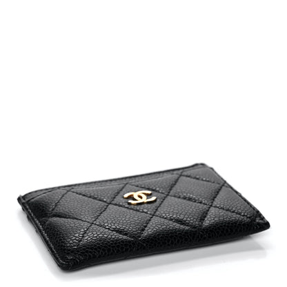 Chanel Caviar Quilted Card Holder Black 4 of 11