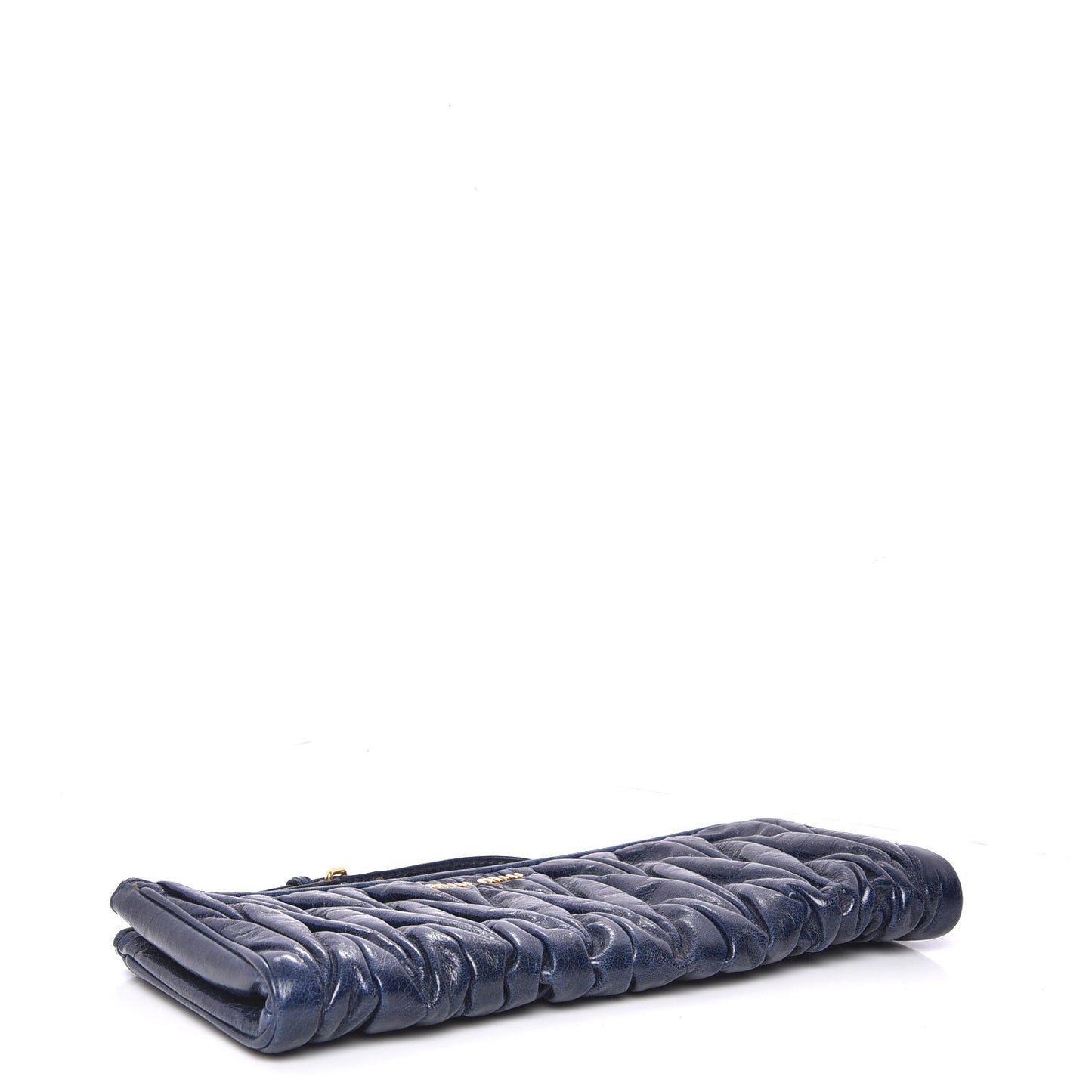 Nappa Matelasse Clutch Inchiostro