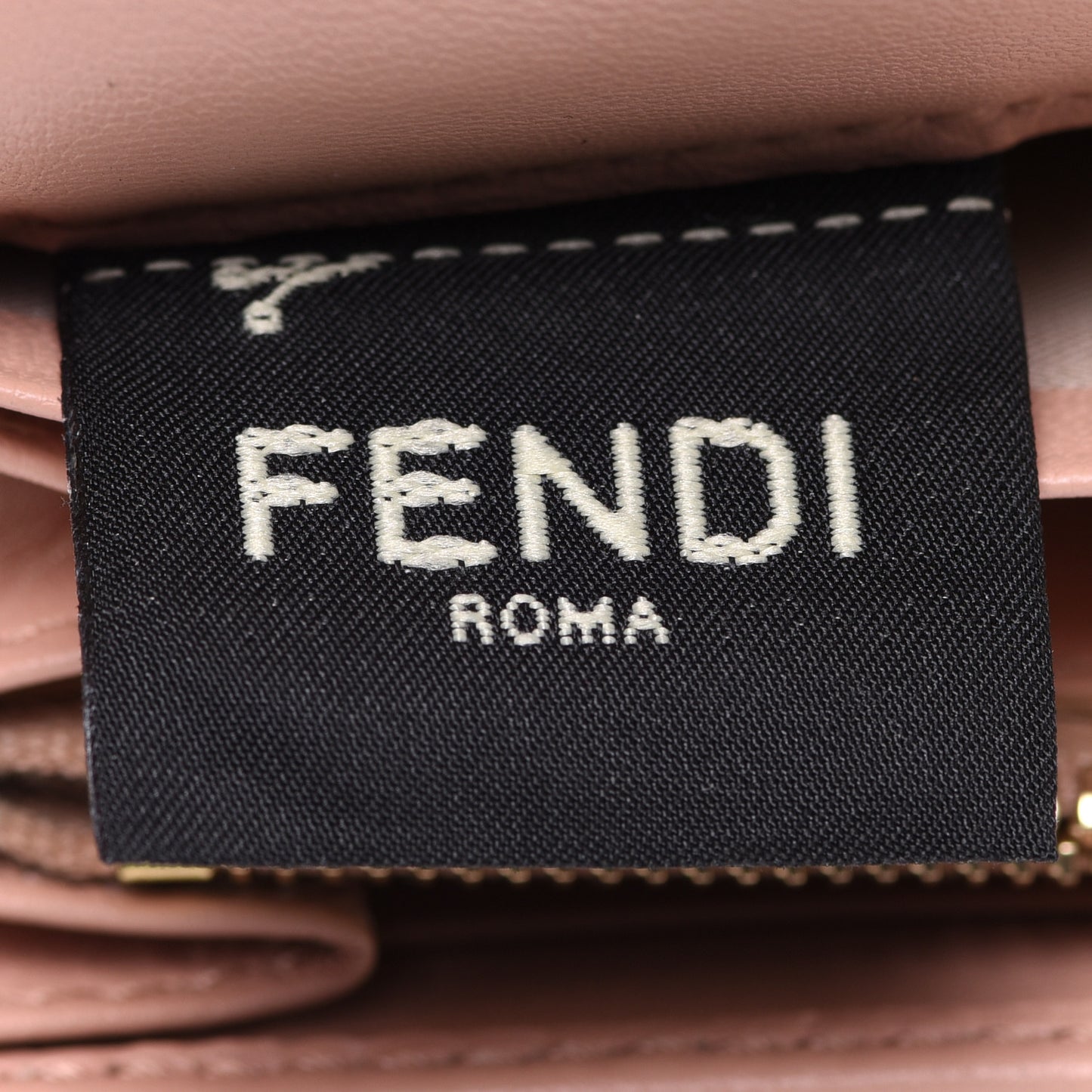 Nappa Matisse FF Embossed Continental Wallet Rose Quarzo