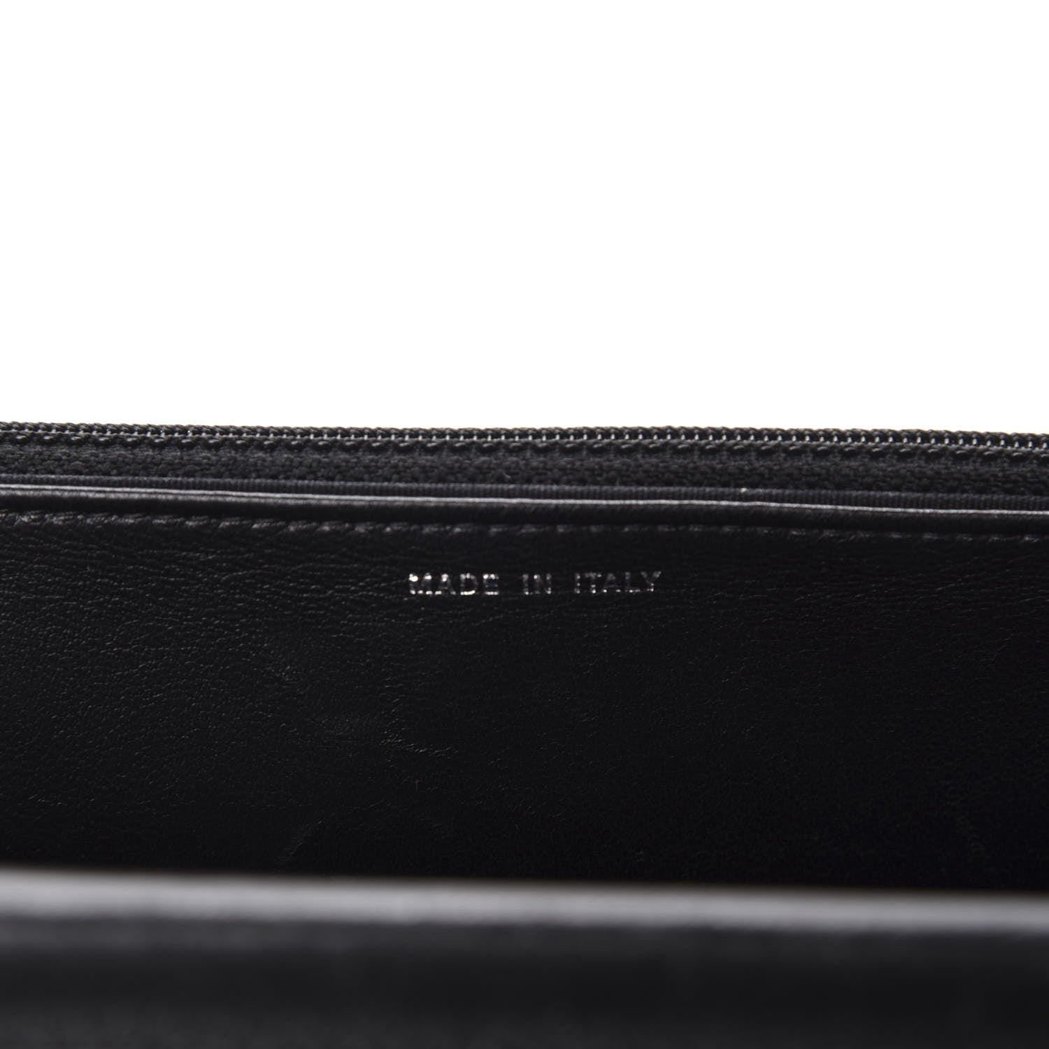 Chanel Lambskin Quilted Boy Wallet On Chain WOC Black 9 of 12