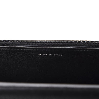 Chanel Lambskin Quilted Boy Wallet On Chain WOC Black 9 of 12