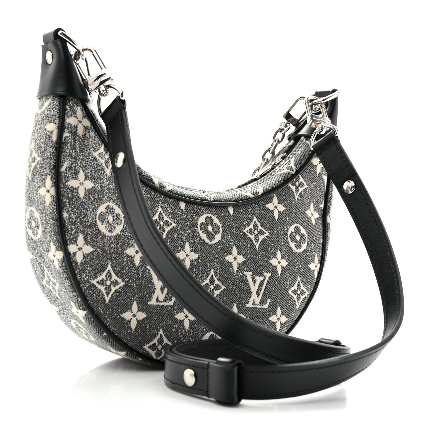 Monogram Jacquard Denim Loop Bleu