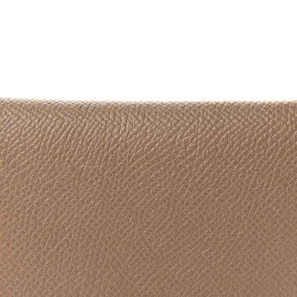 Hermes Epsom Calvi Card Case Etoupe 9 of 10