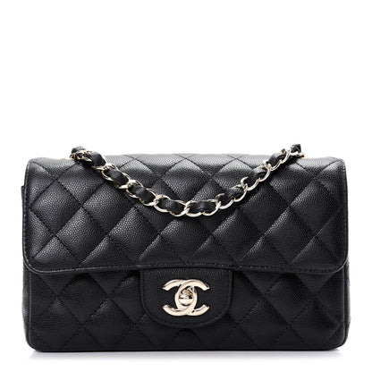 Chanel Caviar Quilted Mini Rectangular Flap Black 1 of 10
