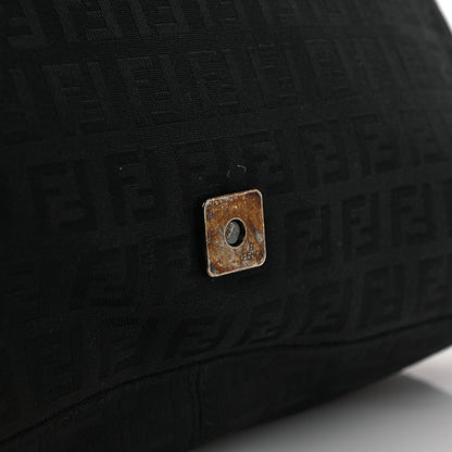 Fendi Zucchino Mama Baguette Black 21 of 23