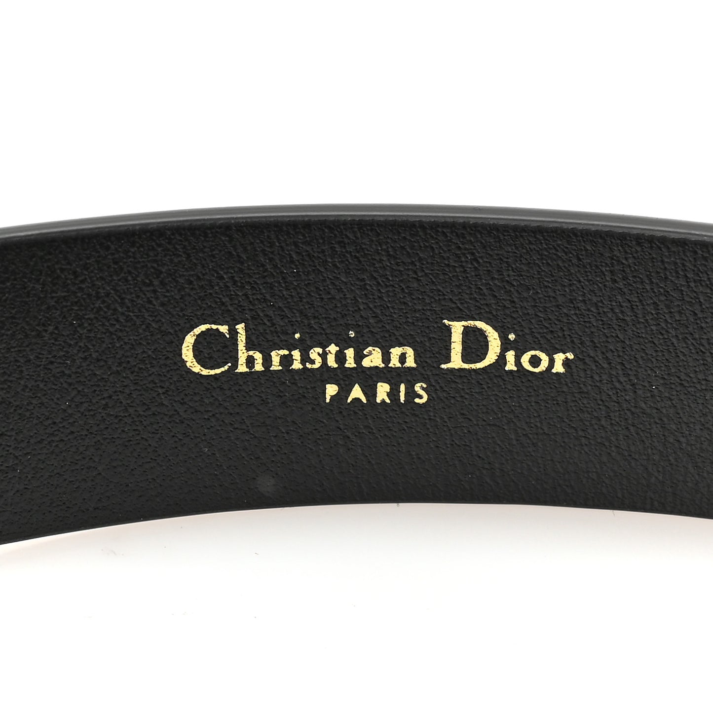 Calfskin 30 Montaigne Cut-Out CD Belt 85 34 Black