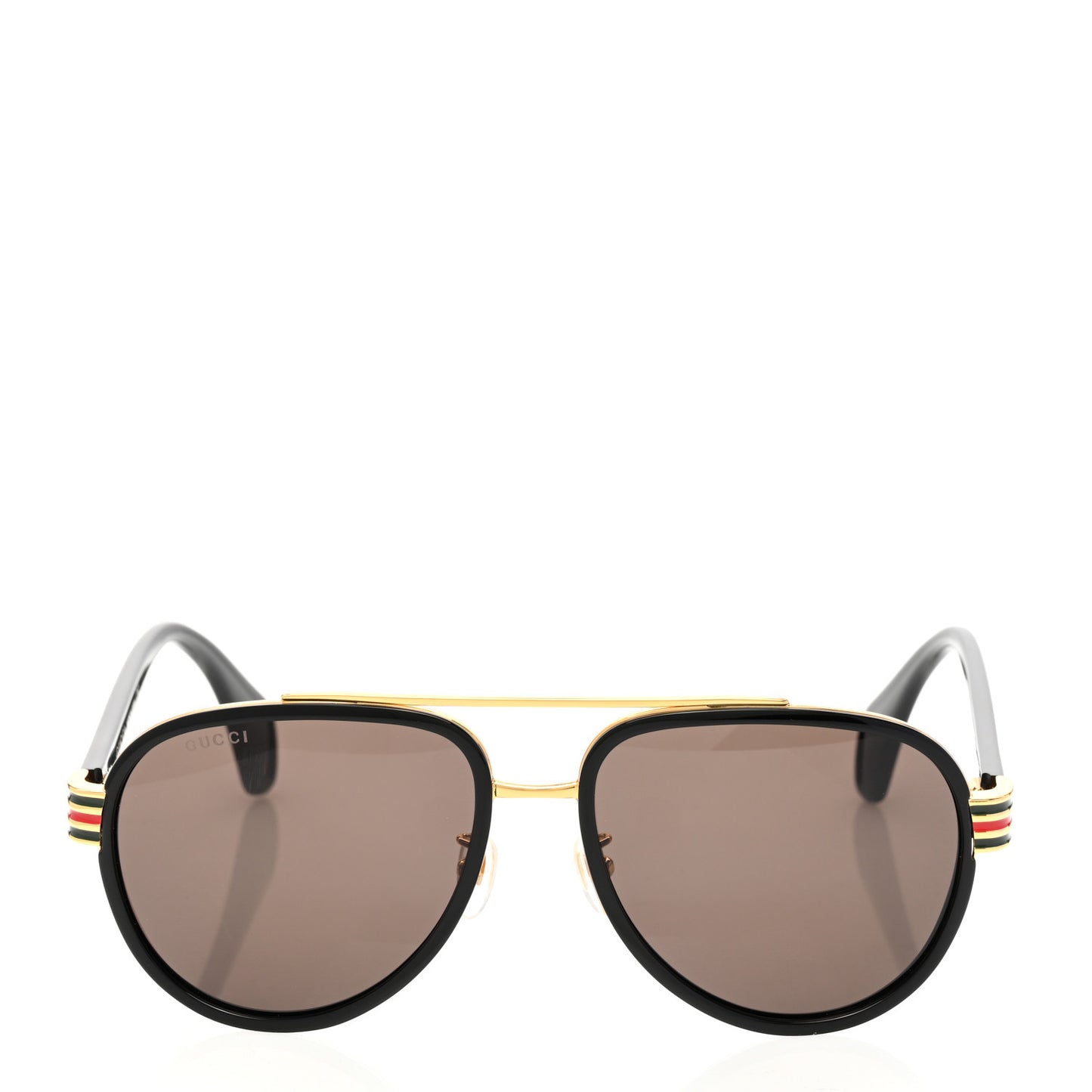 Acetate Aviator Sunglasses GG0447S Black