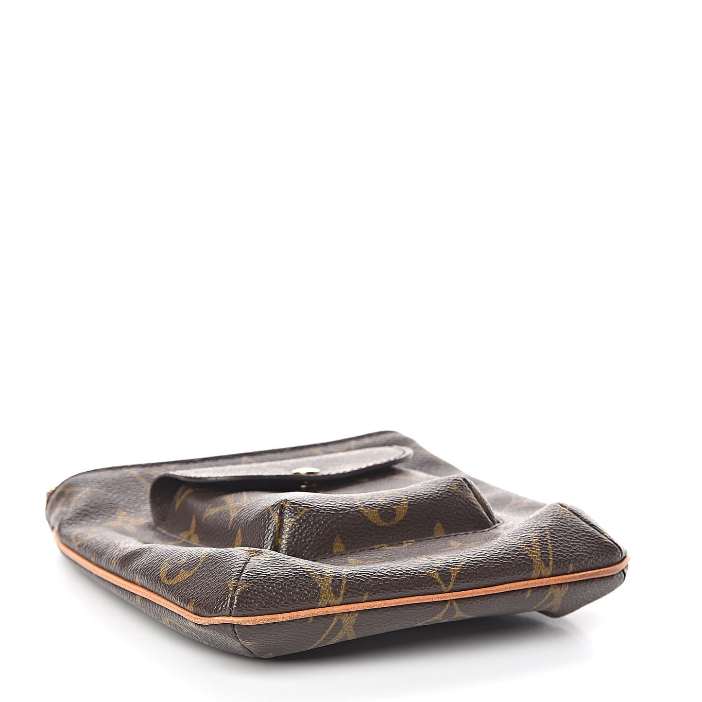 Monogram Partition Clutch