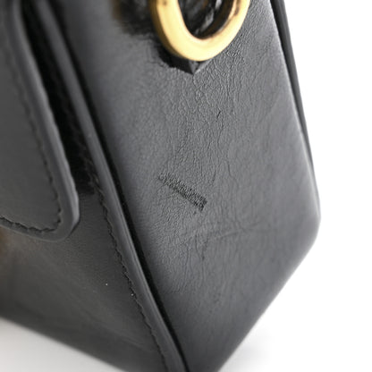 Christian Dior Crackled Lambskin 30 Montaigne Box Bag Black 11 of 13
